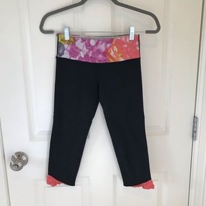 Lululemon Unicorn Tears Crop Leggings